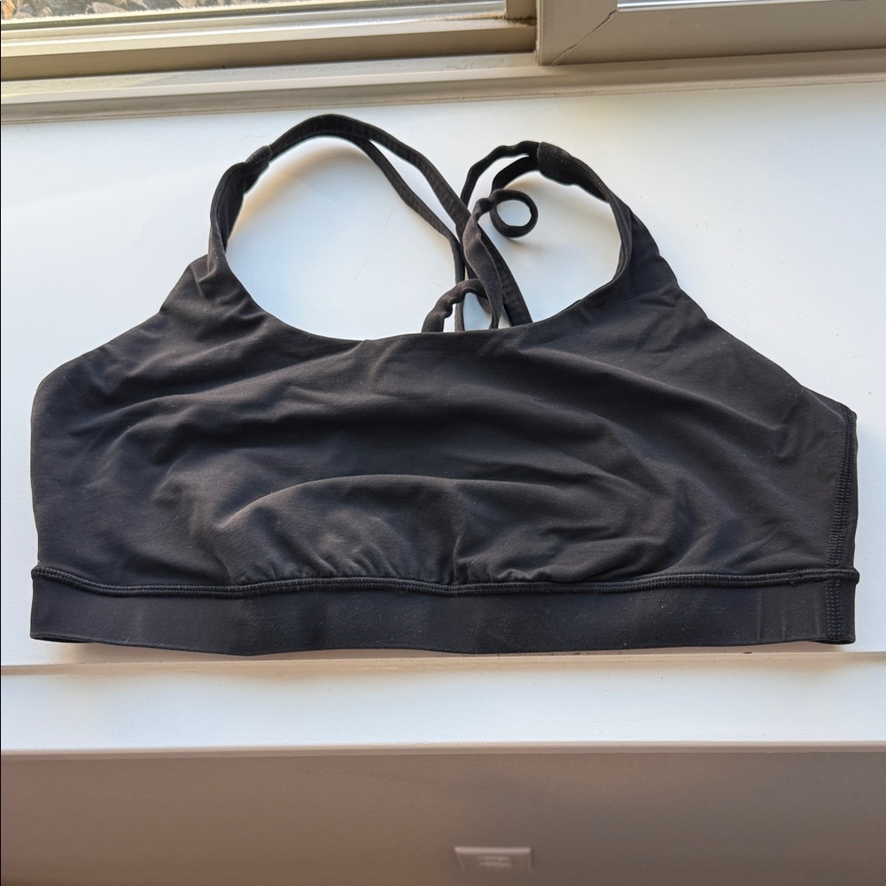 Black Women's Sports Bra lululemon size 6